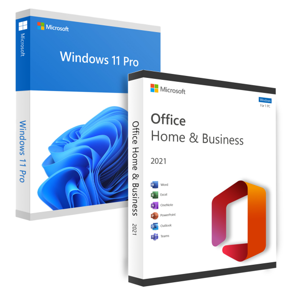 Windows 11 Pro + Office 2021 Home & Business