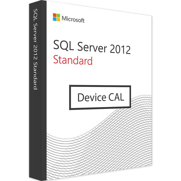 Microsoft SQL Server 2012 Standard - 1 Device CAL