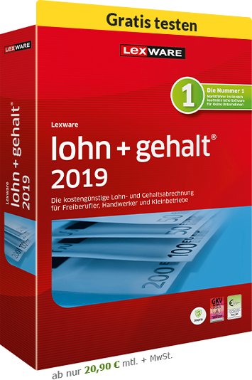 Lexware Lohn + Gehalt 2019