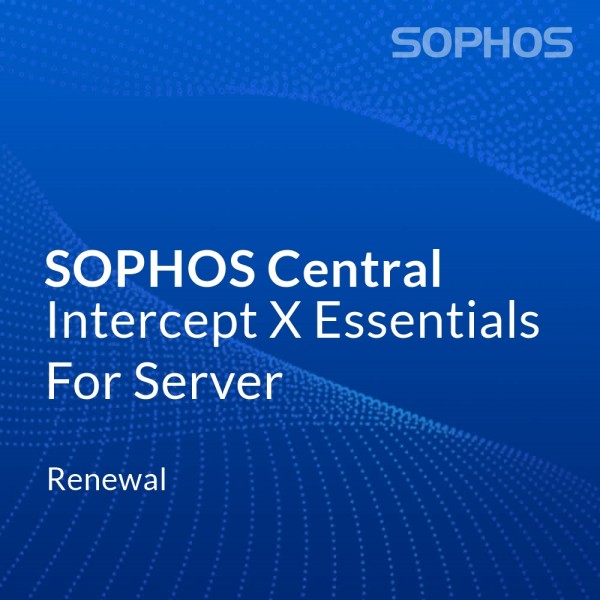 SOPHOS Central Intercept X Essentials for Server - Renewal